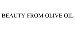 BEAUTY FROM OLIVE OIL trademark