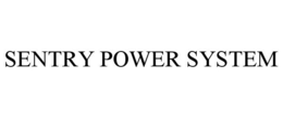 SENTRY POWER SYSTEM trademark