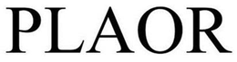 PLAOR trademark