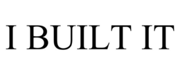 I BUILT IT trademark