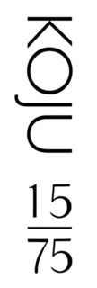 KOJU 1575 trademark