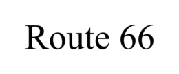 ROUTE 66 trademark