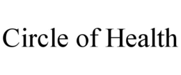 CIRCLE OF HEALTH trademark