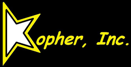 KOPHER, INC. trademark