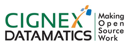 CIGNEX DATAMATICS MAKING OPEN SOURCE WORK trademark