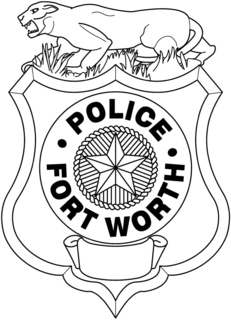 · POLICE · FORT WORTH trademark