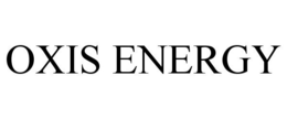 OXIS ENERGY trademark