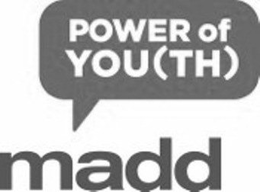 MADD POWER OF YOU(TH) trademark