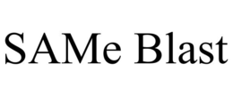 SAME BLAST trademark