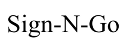 SIGN-N-GO trademark