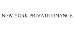 NEW YORK PRIVATE FINANCE trademark