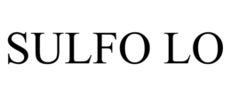 SULFO LO trademark