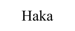 HAKA trademark