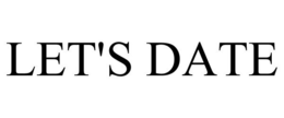 LET'S DATE trademark