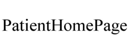 PATIENTHOMEPAGE trademark