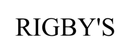 RIGBY'S trademark