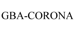 GBA-CORONA trademark