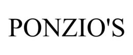PONZIO'S trademark