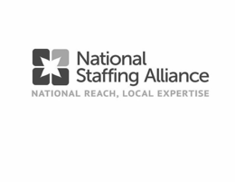 NATIONAL STAFFING ALLIANCE NATIONAL REACH, LOCAL EXPERTISE trademark