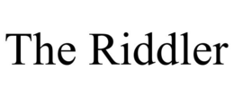THE RIDDLER trademark