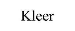 KLEER trademark