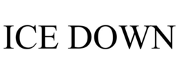 ICE DOWN trademark
