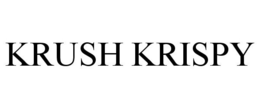 KRUSH KRISPY trademark