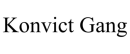 KONVICT GANG trademark