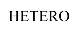 HETERO trademark