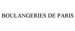 BOULANGERIES DE PARIS trademark