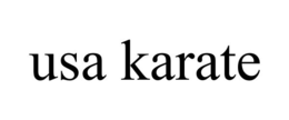 USA KARATE trademark