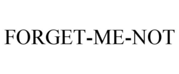 FORGET-ME-NOT trademark