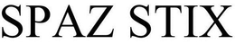 SPAZ STIX trademark