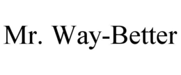 MR. WAY-BETTER trademark