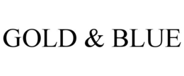 GOLD & BLUE trademark