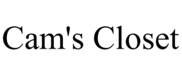 CAM'S CLOSET trademark