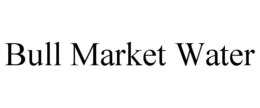BULL MARKET WATER trademark