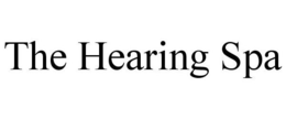 THE HEARING SPA trademark
