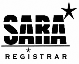 SARA REGISTRAR trademark
