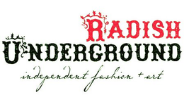 RADISH UNDERGROUND INDEPENDENT FASHION + ART trademark