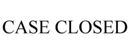 CASE CLOSED trademark