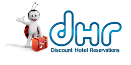 DHR DISCOUNT HOTEL RESERVATIONS trademark