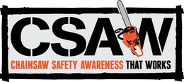 CSAW CHAINSAW SAFETY AWARENESS THAT WORKS trademark
