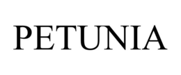PETUNIA trademark