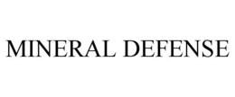 MINERAL DEFENSE trademark