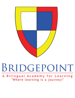 BRIDGEPOINT A BILINGUAL ACADEMY FOR LEARNING "WHERE LEARNING IS A JOURNEY!" trademark