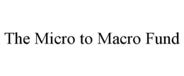 THE MICRO TO MACRO FUND trademark
