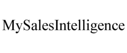 MYSALESINTELLIGENCE trademark