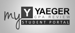 MY Y YAEGER CPA REVIEW STUDENT PORTAL trademark