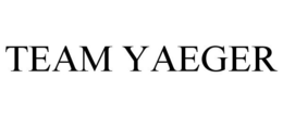 TEAM YAEGER trademark